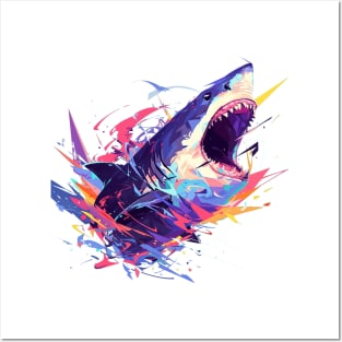 shark Posters and Art